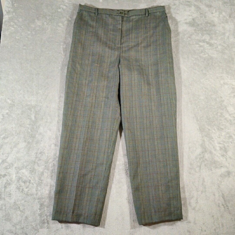 Pendleton Gray Plaid Trousers